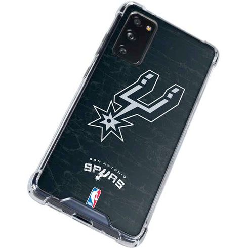 NBA San Antonio Spurs Secondary Logo Galaxy S20 FE Clear Case
